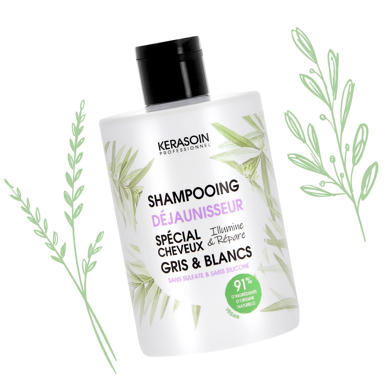 Shampoing déjaunisseur